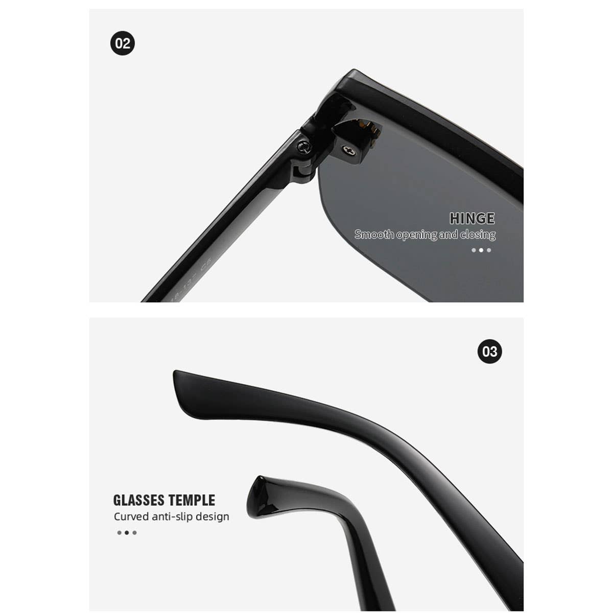 NY LOGO HALF FRAMELESS FASHION SUNGLASSES_CWASG0073