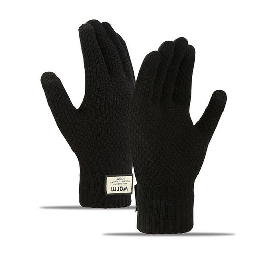 CYCLING WARM MEN'S WINDPROOF TOUCH SCREEN GLOVES_CWAG0148