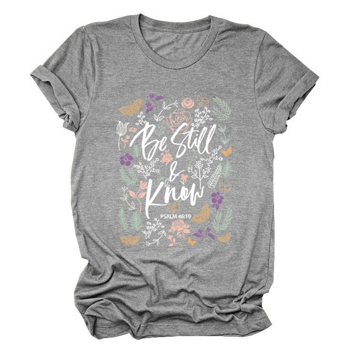 Women??¢s Faith Tee, Be Still and Know_CWTTS1480
