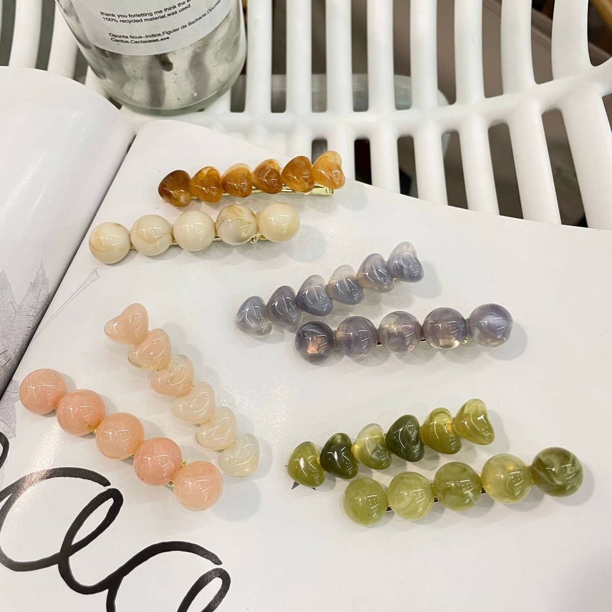 CWAHA5123_FRESH AND SWEET IRREGULAR HEART BANGS HAIRPIN