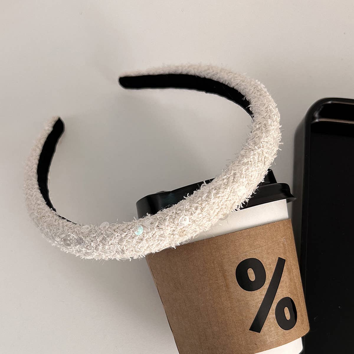 CLASSIC SEQUINED SPONGE HEADBAND