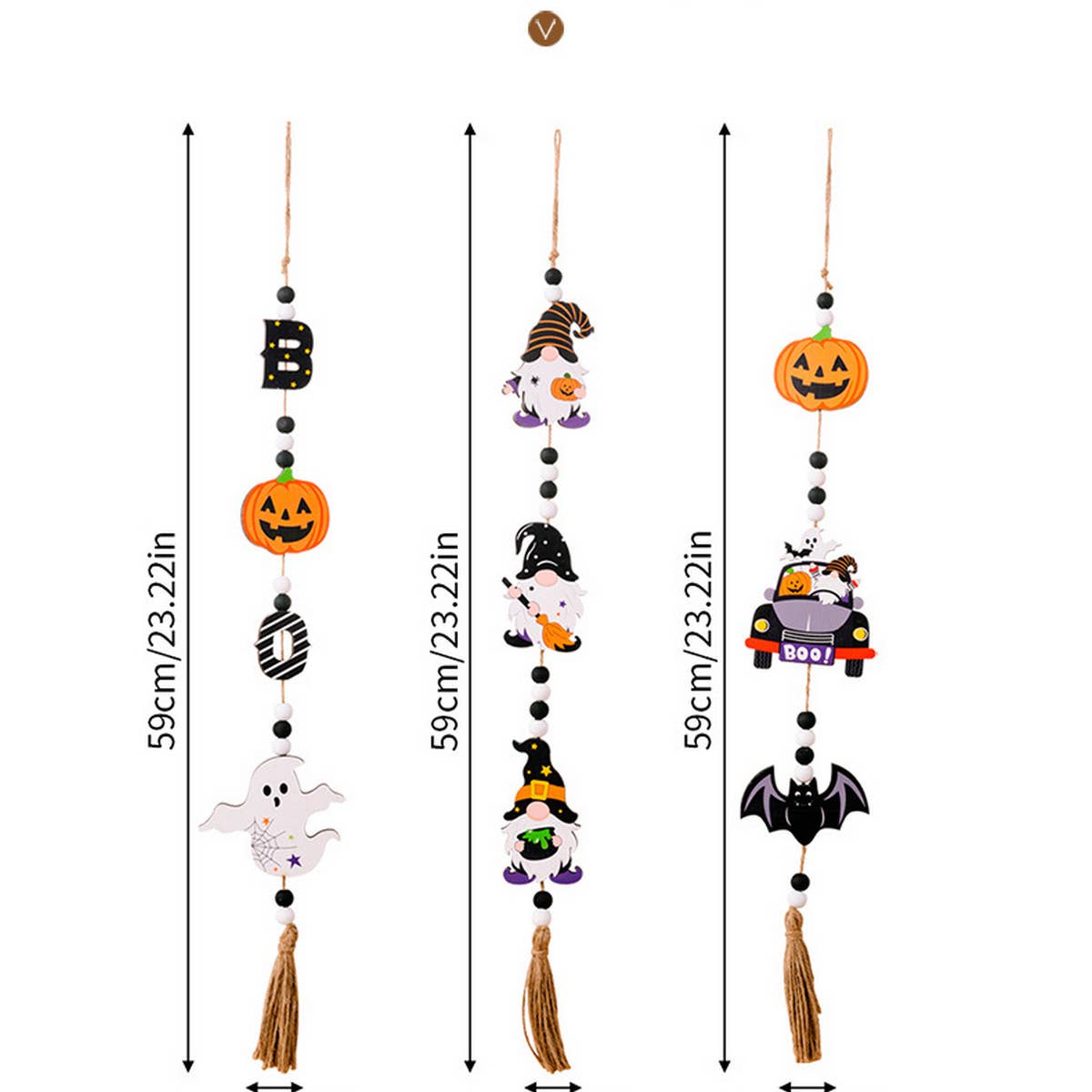 HOME HALLOWEEN BEAD PENDANTS