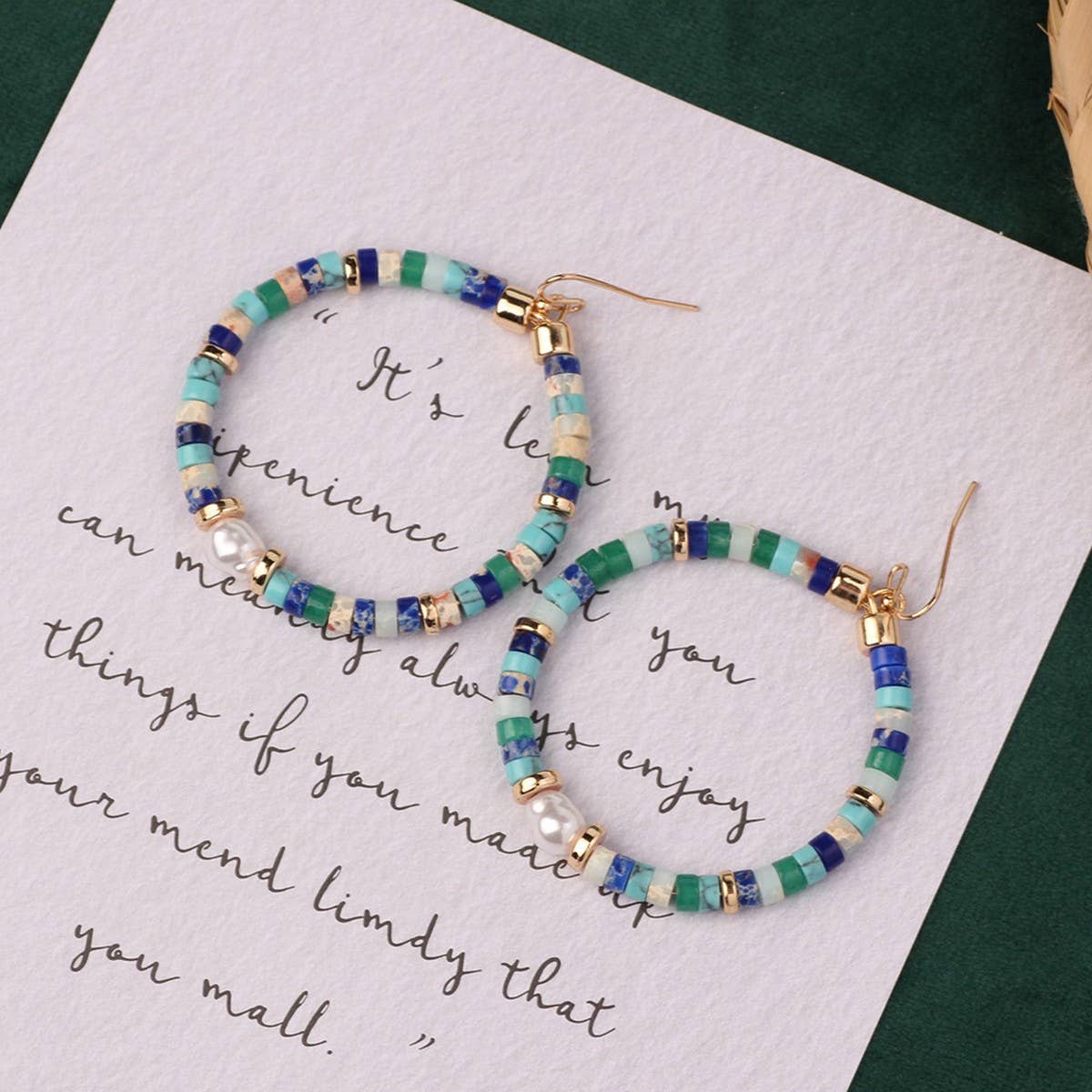 NEW SIMPLE AND FASHIONABLE ROUND EARRINGS