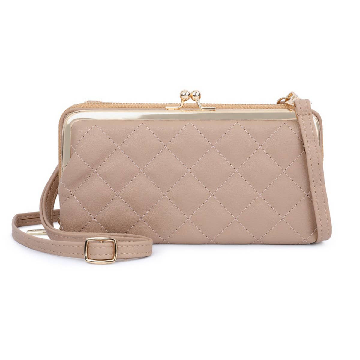 LOZENGE LARGE CAPACITY MULTIFUNCTIONAL SHOULDER BAG_CWAB1665