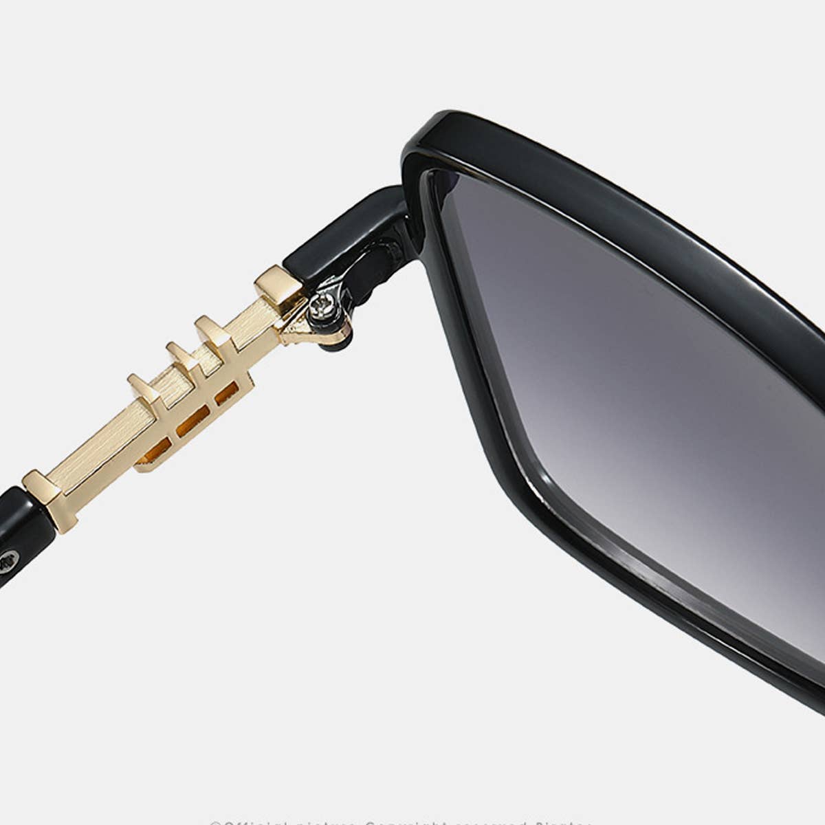 LARGE SQUARE FRAME MULTI-COLOR COLORFUL SUNGLASSES_CWASG0424