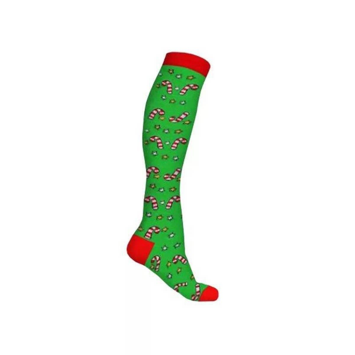 WOMEN'S CHRISTMAS COMPRESSION SOCKS SPORTS