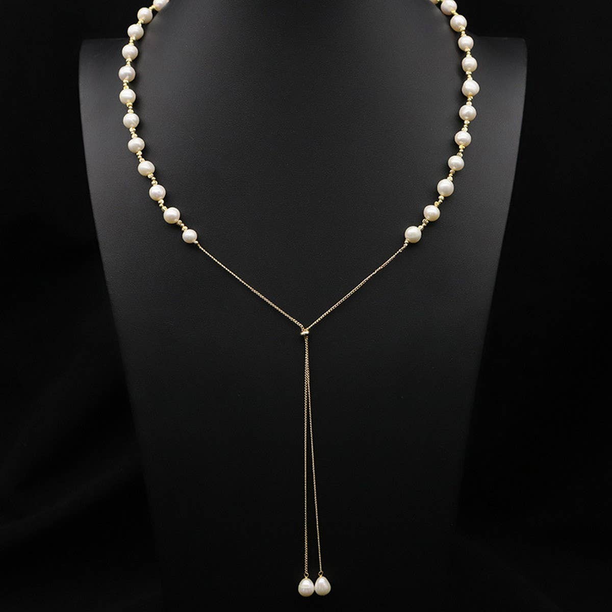 WOMEN'S NATURAL FRESHWATER PEARL NECKLACE