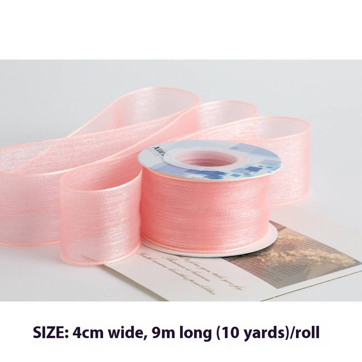 DIY BOW HAIR ACCESSORIES SNOW YARN RIBBON