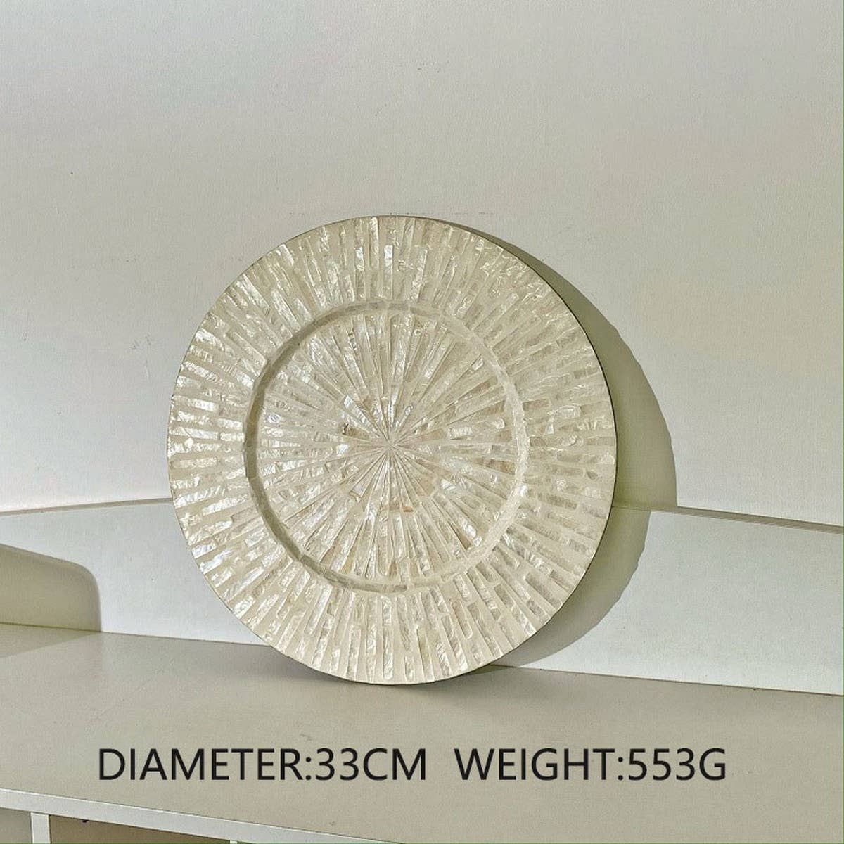 CREATIVE COLORFUL SHELL ROUND PAD INSULATION PAD