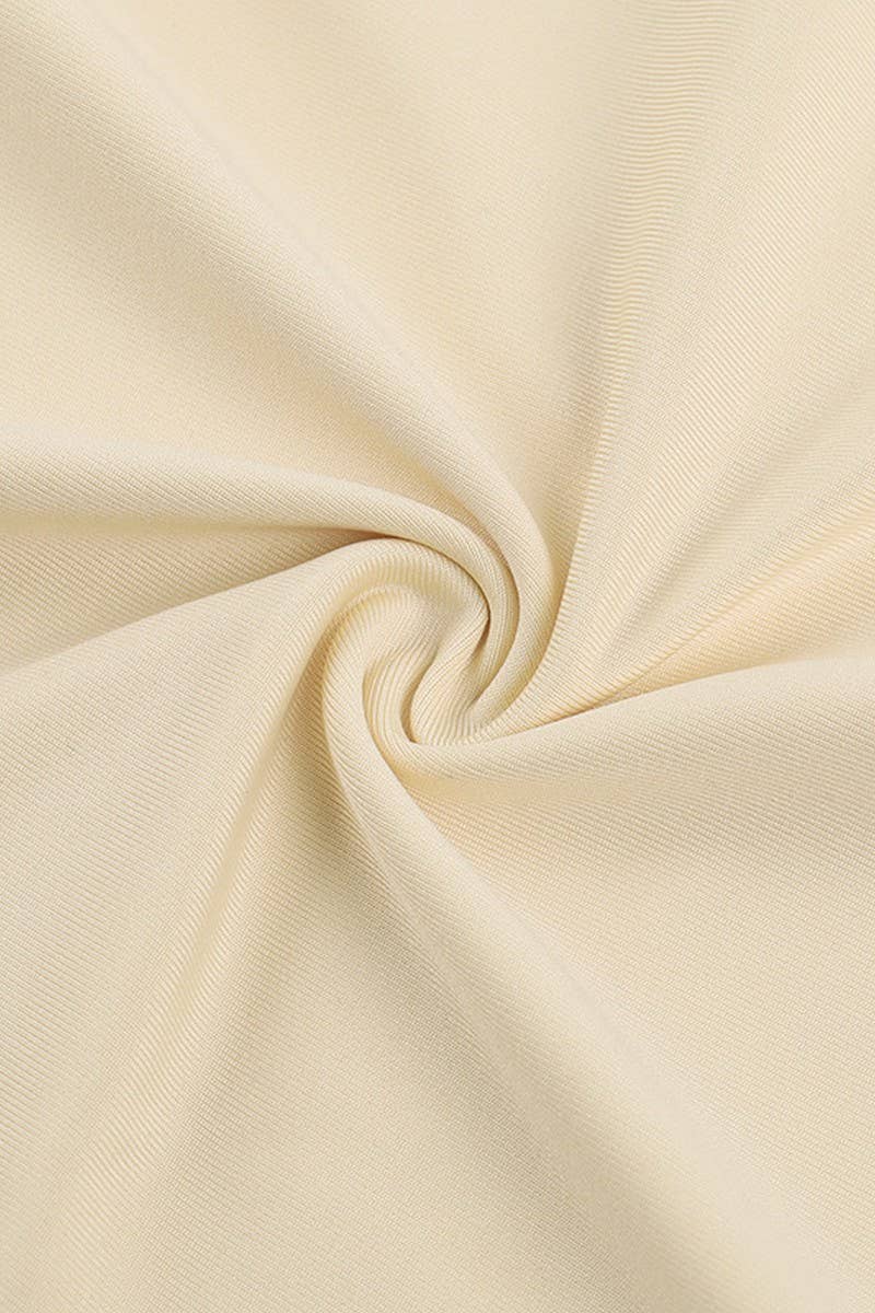 CWDMD5048_OFF-SHOULDER RUCHED BODYCON GOWN DRESS