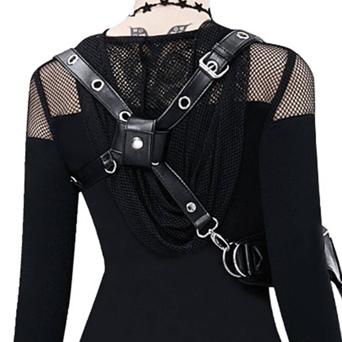 RETRO GOTHIC STEAMPUNK LEG BAG SHOULDER BAG PURSE_CWAB0648