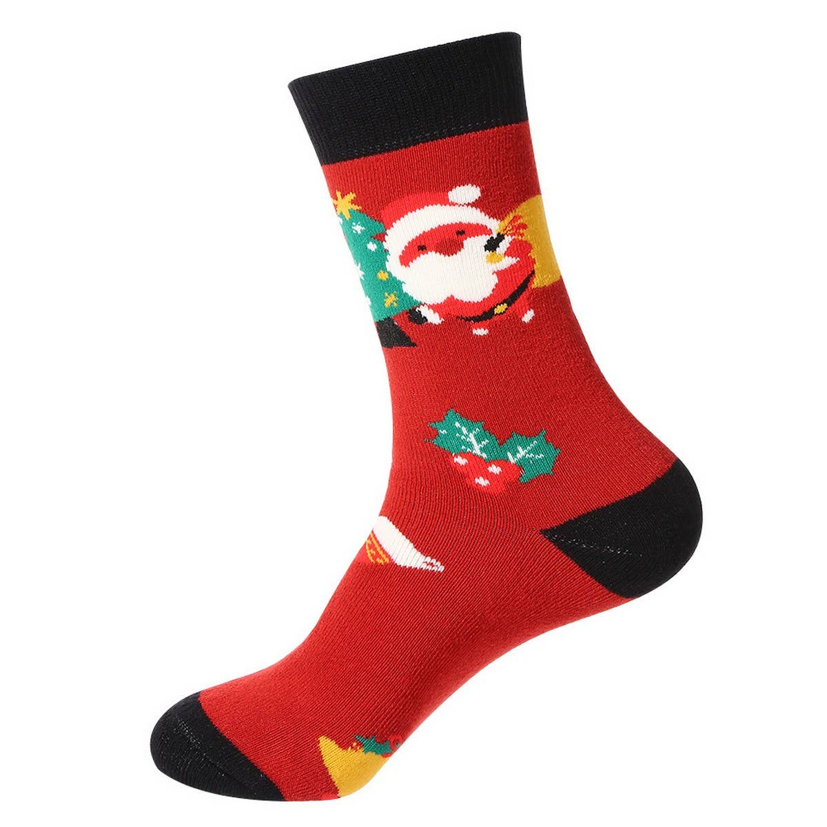 THICK WARM TERRY CHRISTMAS SOCKS