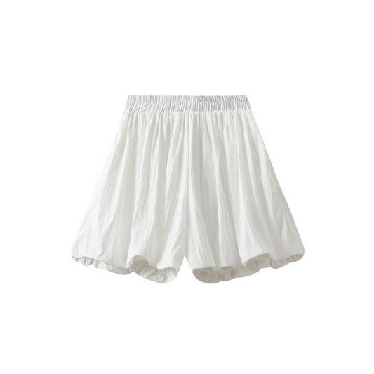 Bubble Skirted A-Line Pumpkin Puff Shorts_CWBMS0340