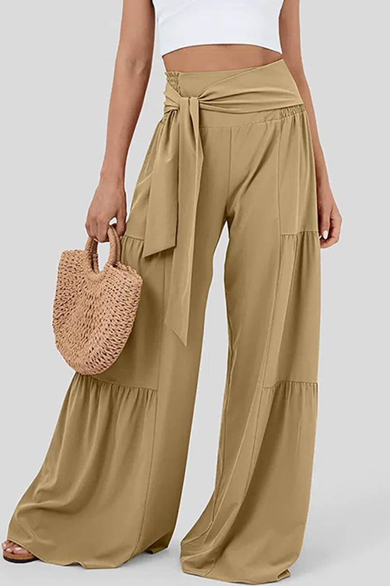 WOMEN CASUAL WIDE PANTS_CWBLP0352