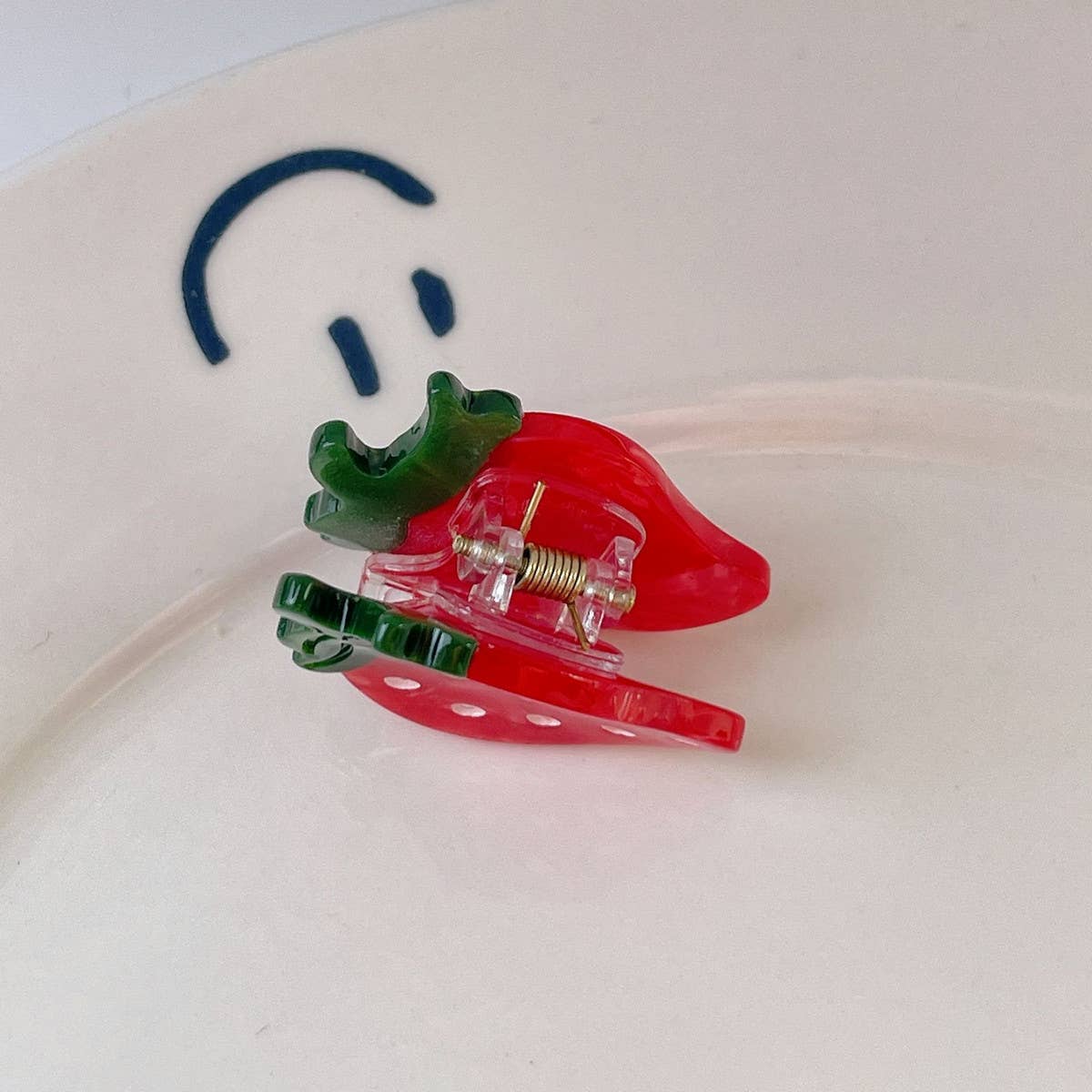 Mini Fruit Hair Claws, Strawberry & Lemon Clips_CWAHA1331