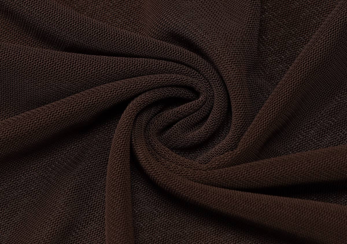 Strapless pleated slimming patchwork gauze dress