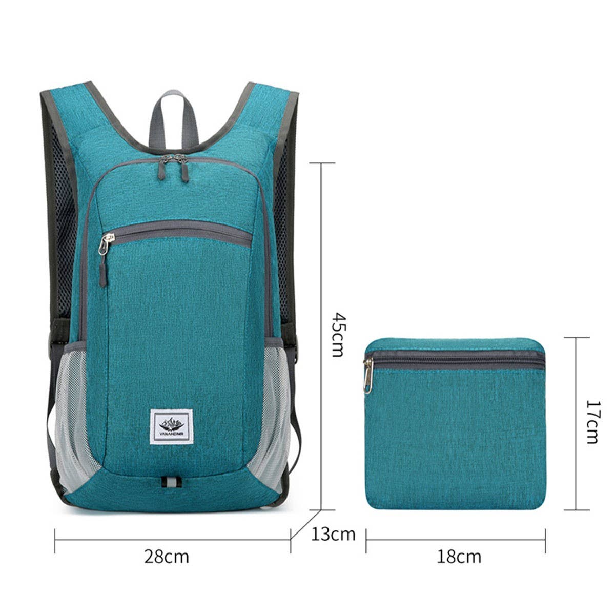 Foldable Lightweight Travel Backpack Unisex_CWAB5407