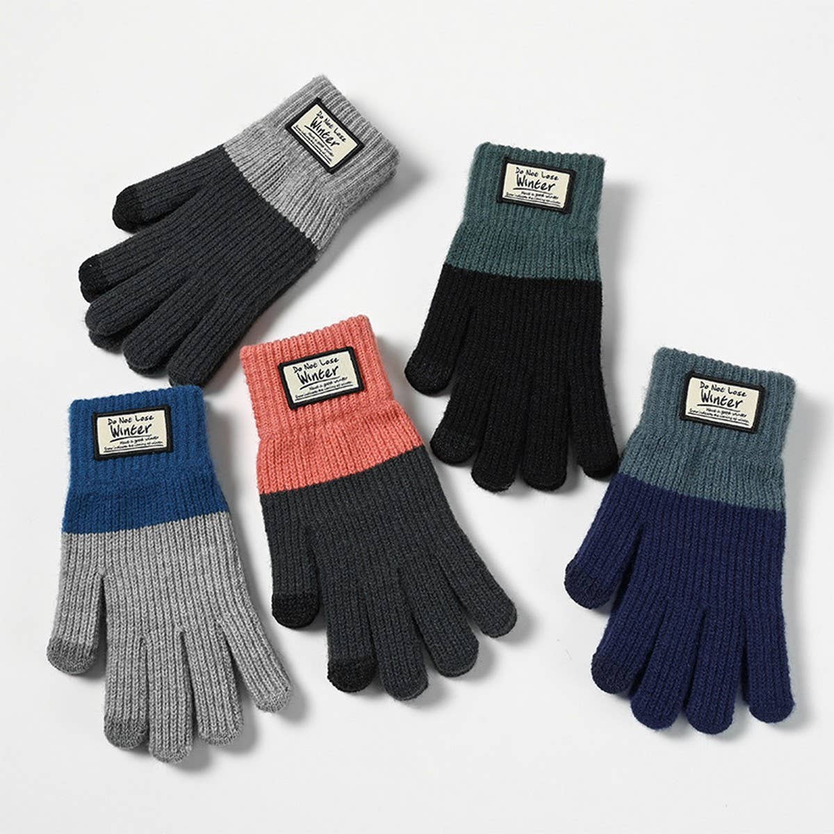 NEW WINTER THICK WARM TOUCH SCREEN GLOVES_CWMM1488