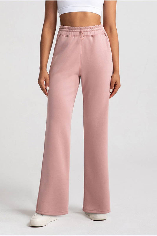 CWBLP1508_MODAL HIGH WAIST LOOSE RUNNING SPORTS PANTS