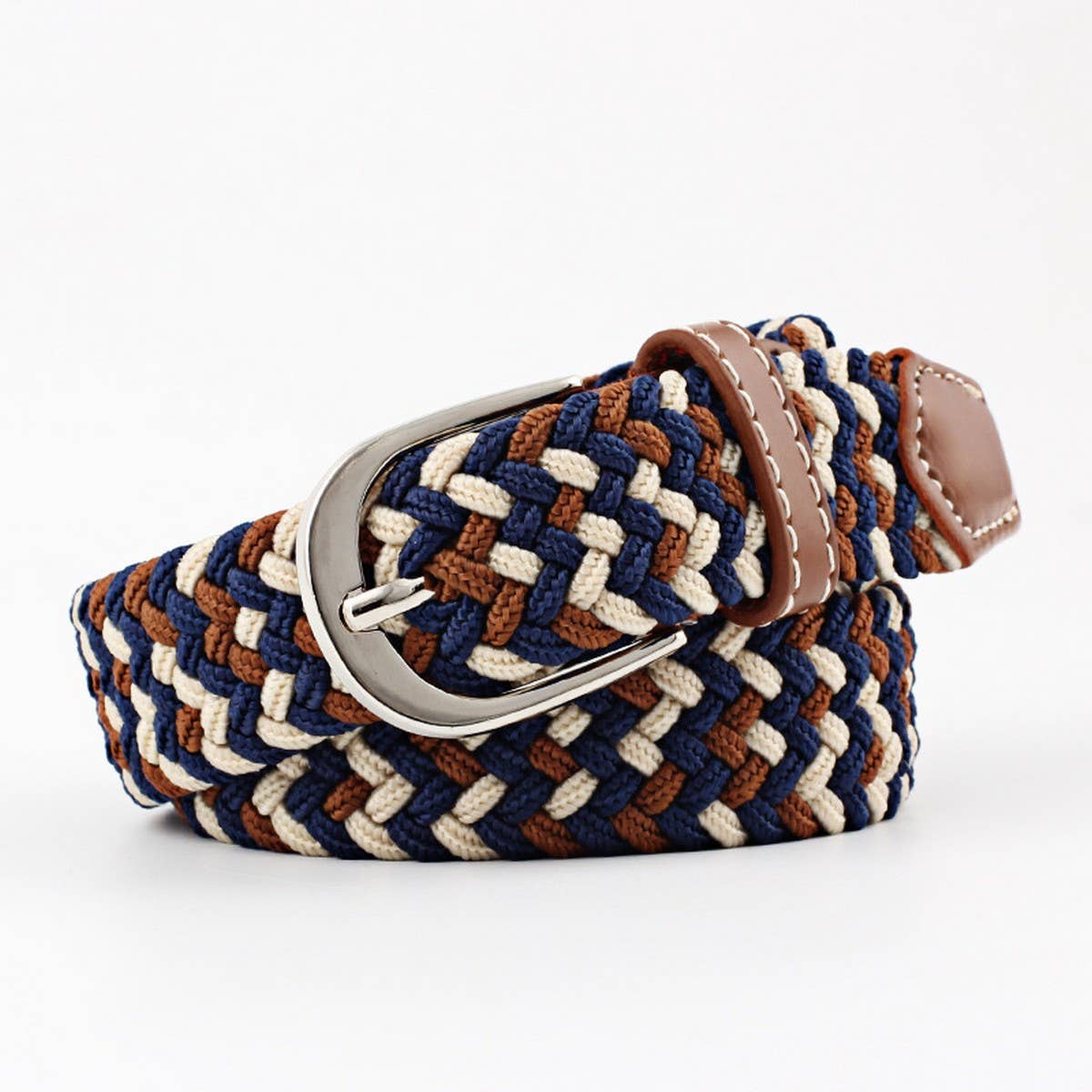 CWABE0373_WOVEN CANVAS ELASTIC WAISTBAND FOR MEN AND WOMEN