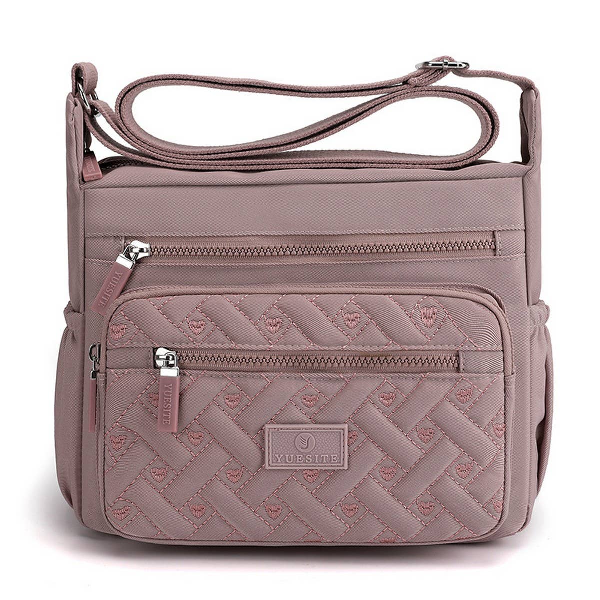 CASUAL LIGHTWEIGHT NYLON SHOULDER CROSSBODY BAG_CWAB3528