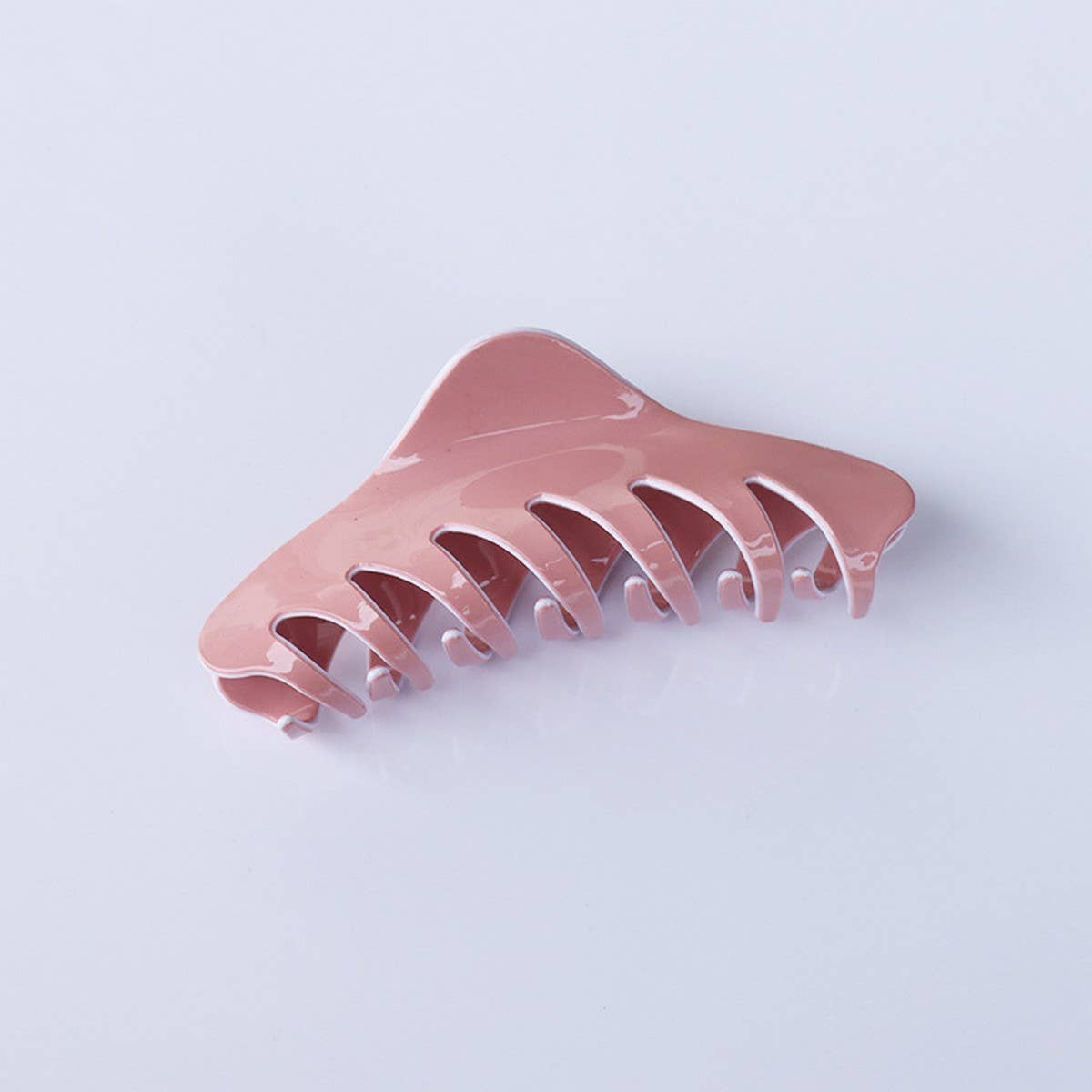 11.5cm Solid Edge Hair Claw, Large Back Shark Clip_CWAHA2613