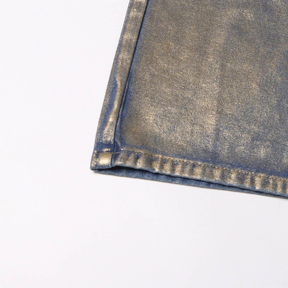 MID RISE STRAIGHT SPRAY PAINTED GRADIENT JEANS