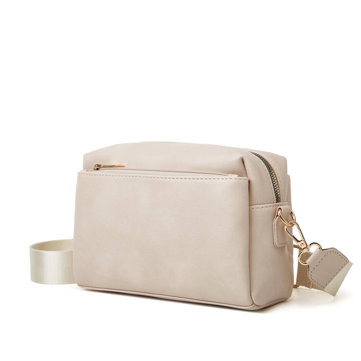 Zipper water-resistant PU single-shoulder bag