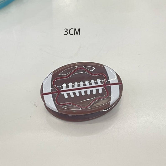 BASKETBALL,SOCCER,FOOTBALL,TENNIS SPORTS HAIR CLAW CLIPS