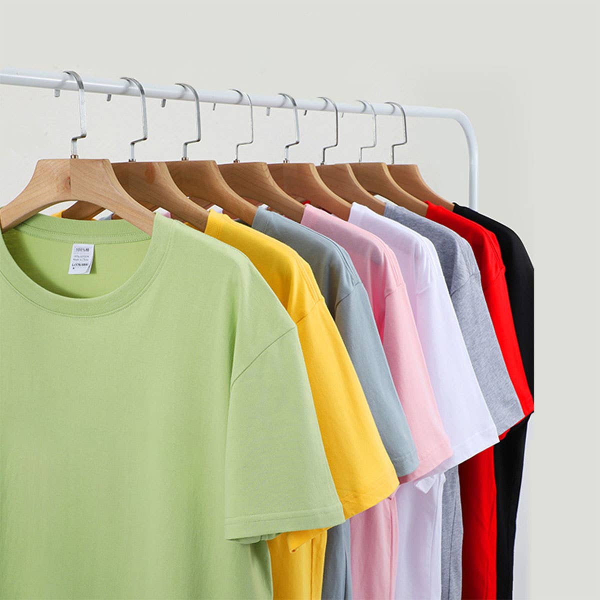 170g Slim Fit Cotton Crewneck Tee ??Unisex Basic Shirt