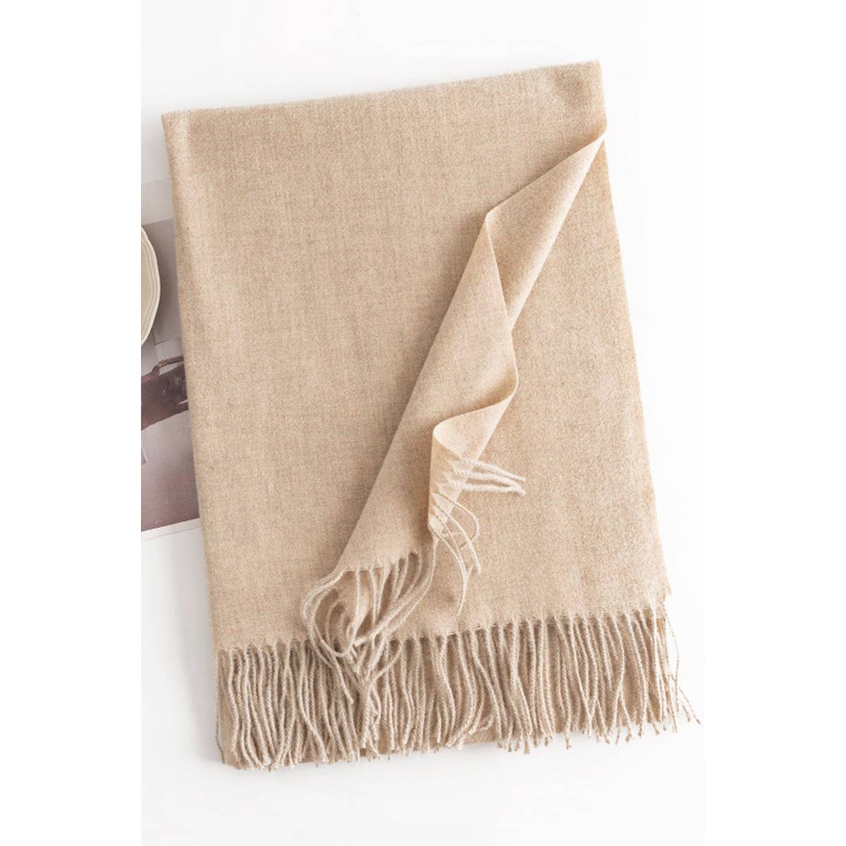 CWASC1480_ANKOLA SCARF SOLID COLOR WARM NECK SHAWL