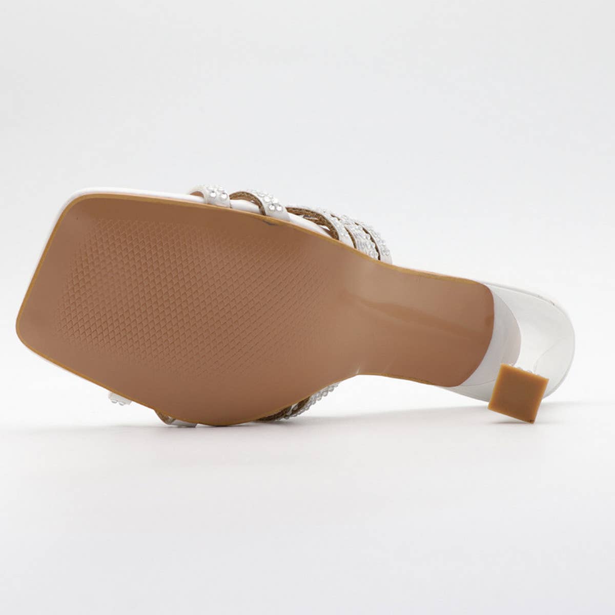 WOMEN VERSATILE RHINESTONE STRAP SANDALS