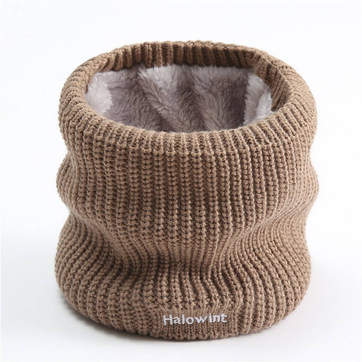 SOLID COLOR EMBROIDERED LETTERS SIMPLE NECK GAITER_CWASC1040