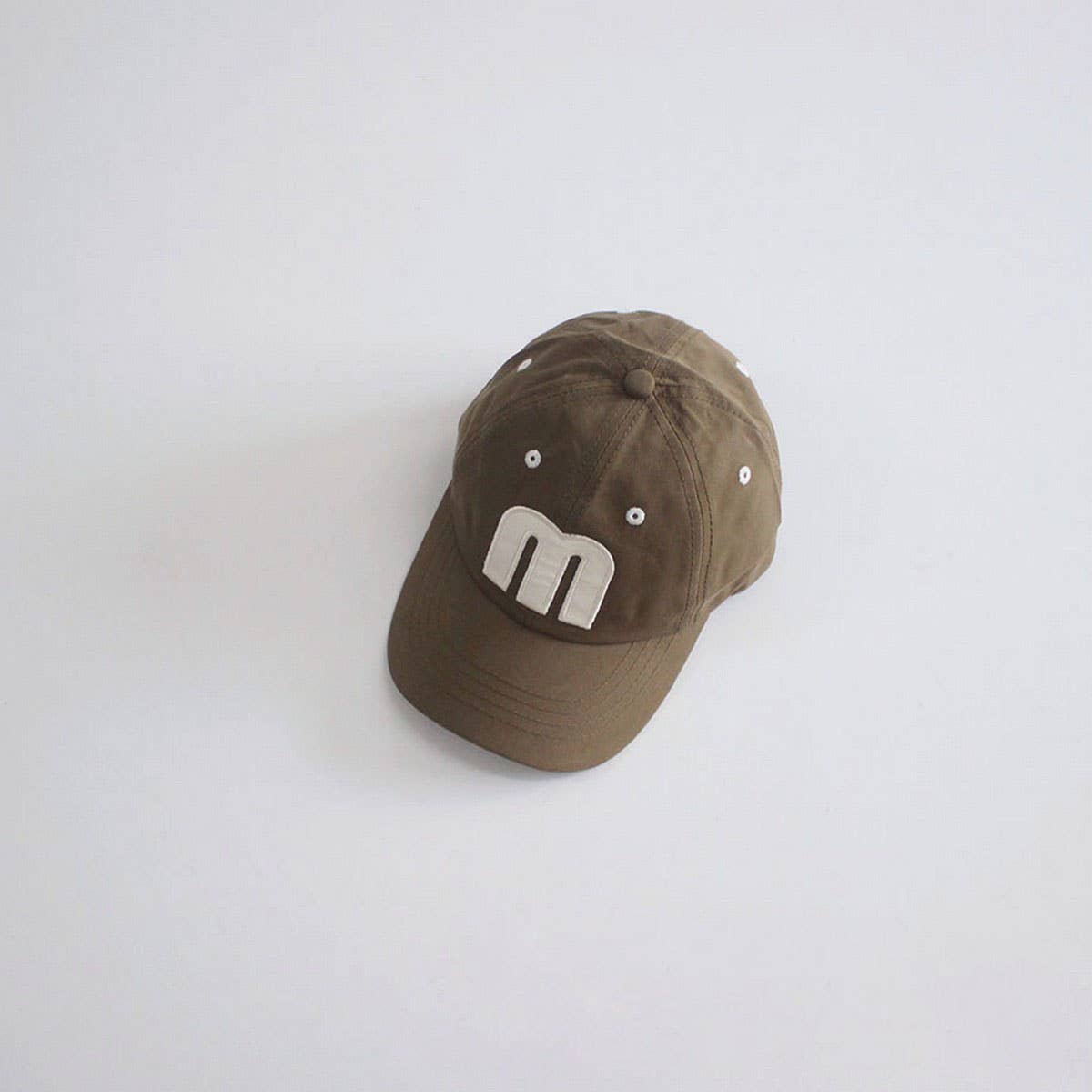 Kids¡¯ Big M Letter Baseball Cap ? Trendy Sun Hat CWAH2899