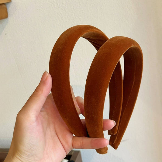 VELVET WHITENING GENTLE LAZY HEADBAND HAIRPIN