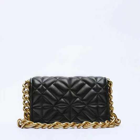POPULAR THICK CHAIN CROSSBODY SHOULDER DIAMOND BAG_CWAB3422