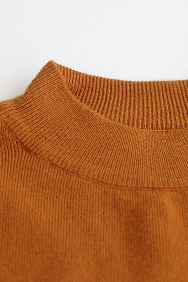 CWOSWL0538_Simple Crew Neck Pullover Sweater