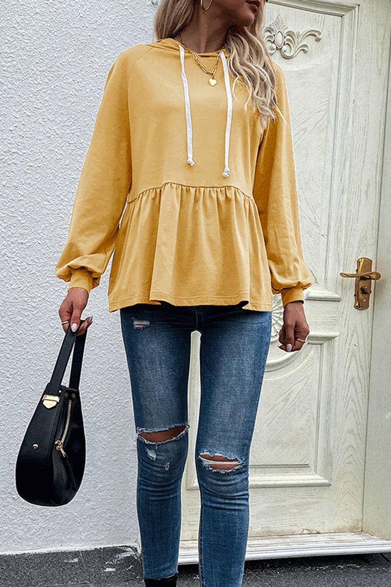 CWOHOL1089_MULTICOLOR DESIGN HOODED SOLID COLOR SWEATSHIRT