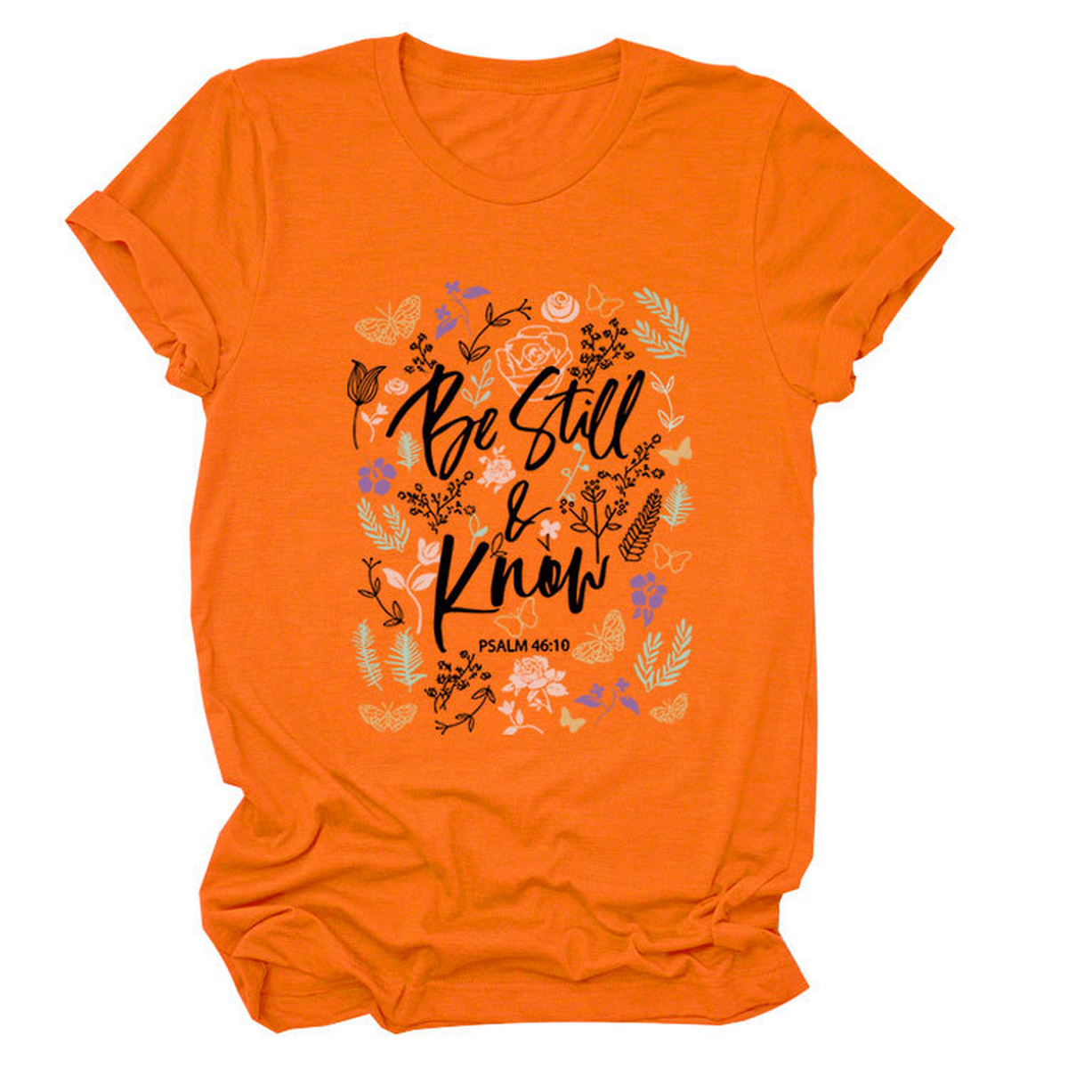 Women??¢s Faith Tee, Be Still and Know_CWTTS1480