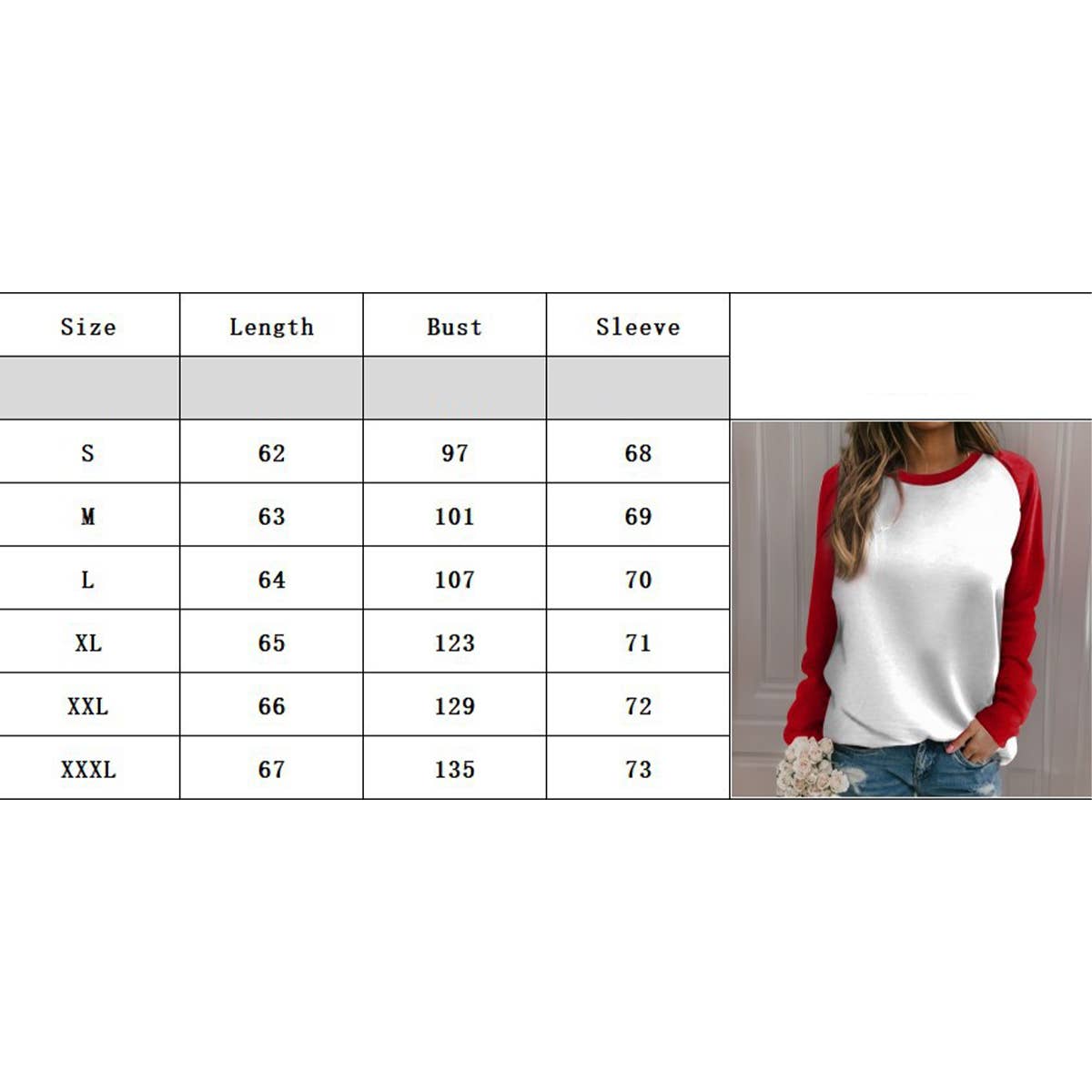 WOMEN'S LONG SLEEVE SIMPLE FASHION T-SHIRT