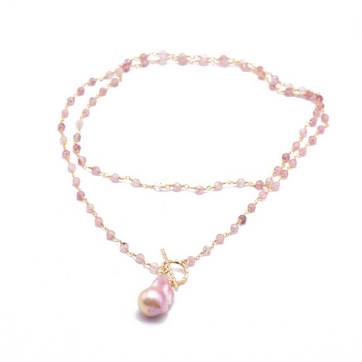 WOMEN'S FASHIONABLE PEARL PENDANT NECKLACE