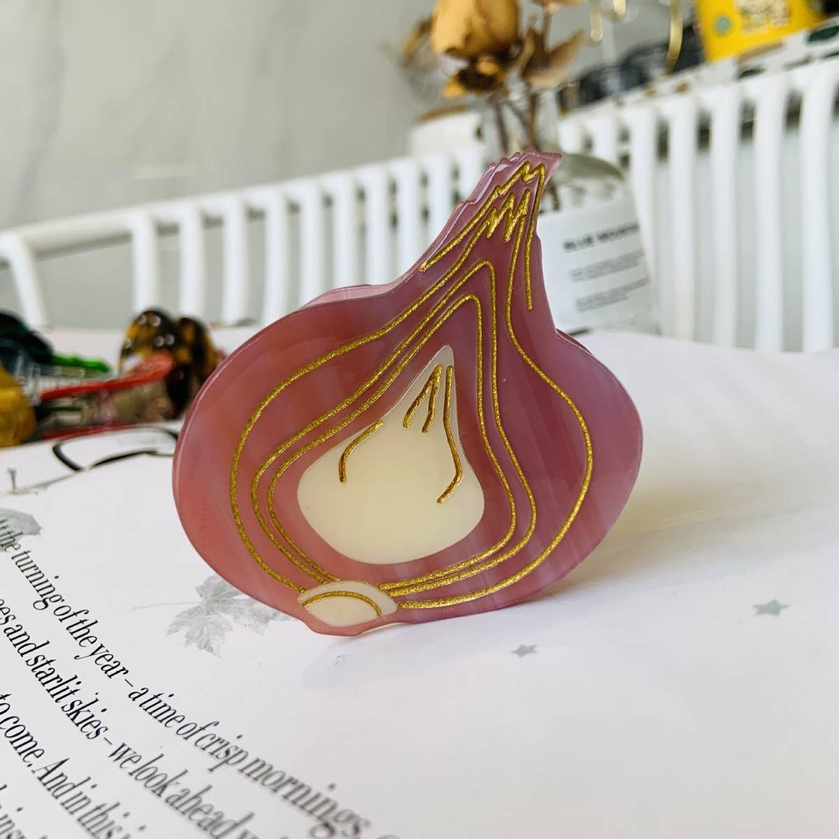 CWAHA1543_FUNNY VEGETABLE HAIR CLAW CLIP