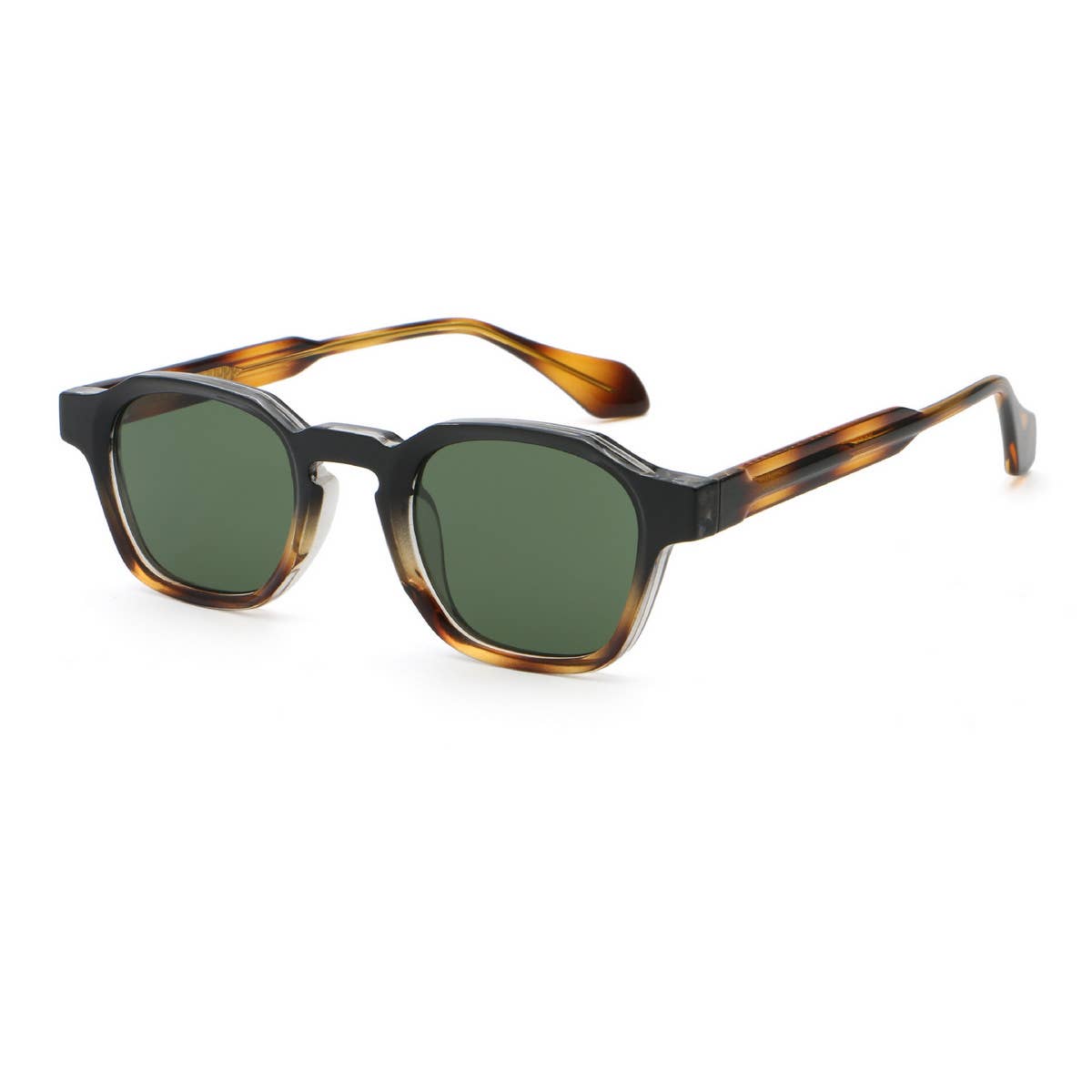 TRENDY STREET STYLE SQUARE FRAME SUNGLASSES