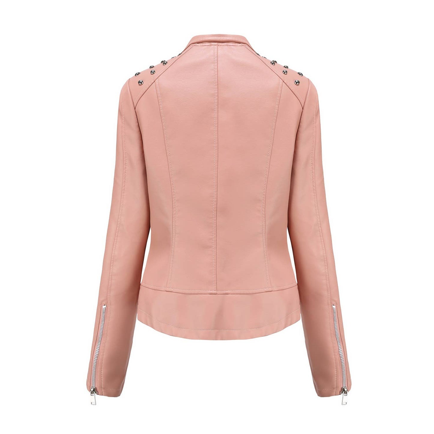 Thin studded jacket for women