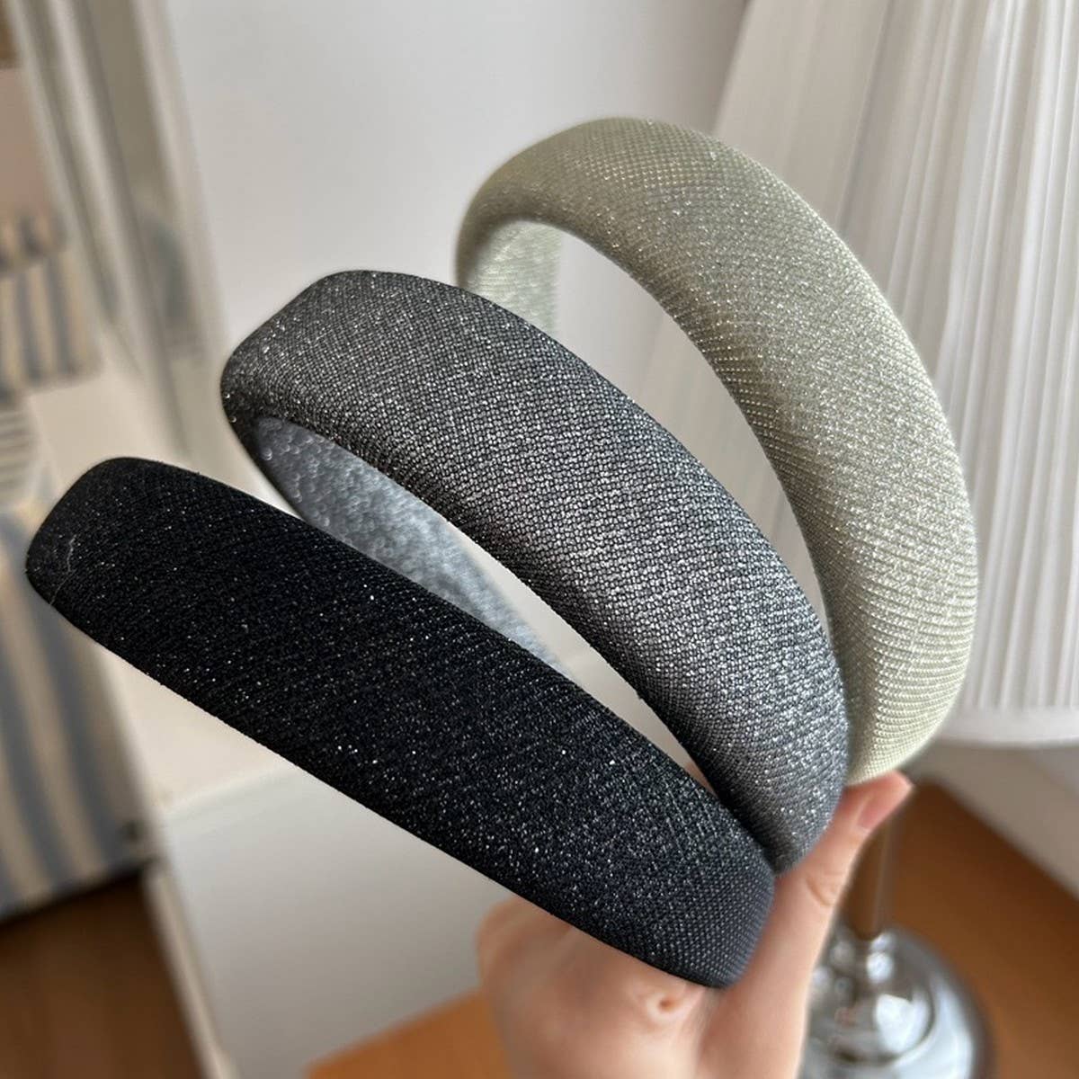 LIGHT LUXURY TEMPERAMENT SUPER SHINY HEADBAND