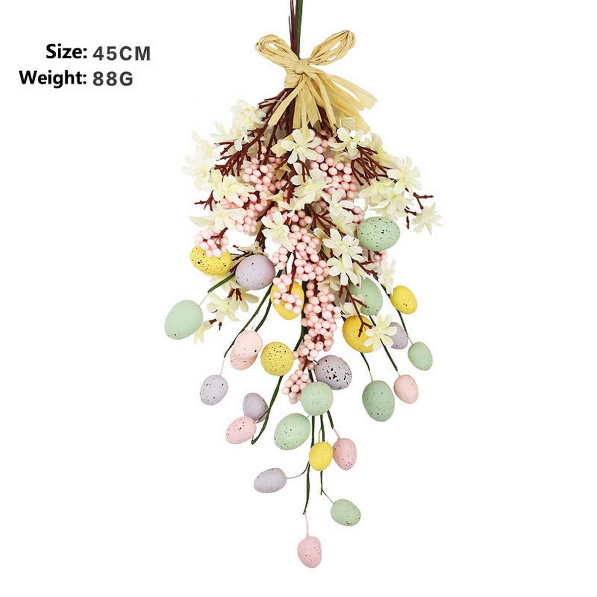 Seven-Color Easter Egg Party Wall Ornament_CWAJE05360