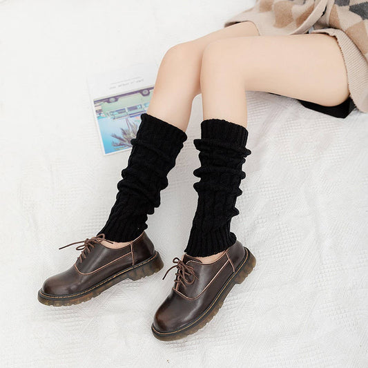 2024 NEW MID-TUBE TWISTED WARM STACKED SOCKS_CWMS0867