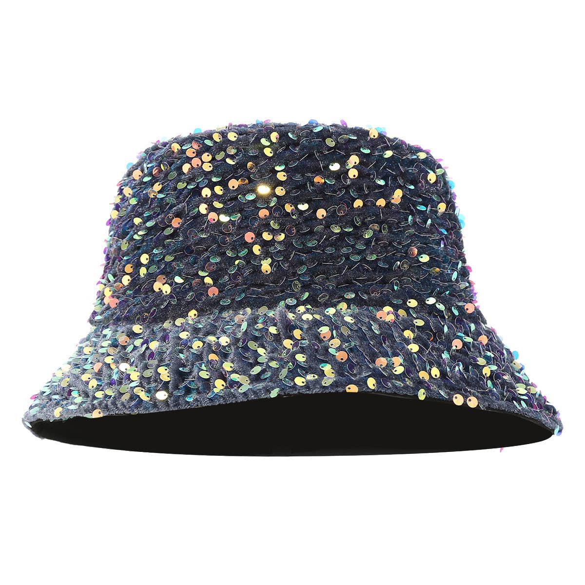 ALL-MATCH SEQUINED PERSONALITY STREET BUCKET HAT_CWAB2929