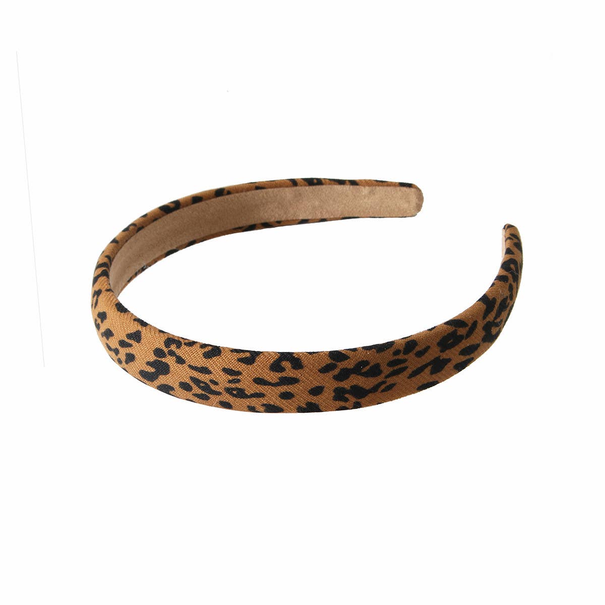 RETRO SPONGE LEOPARD PRINT HEADBAND_CWAHA1036