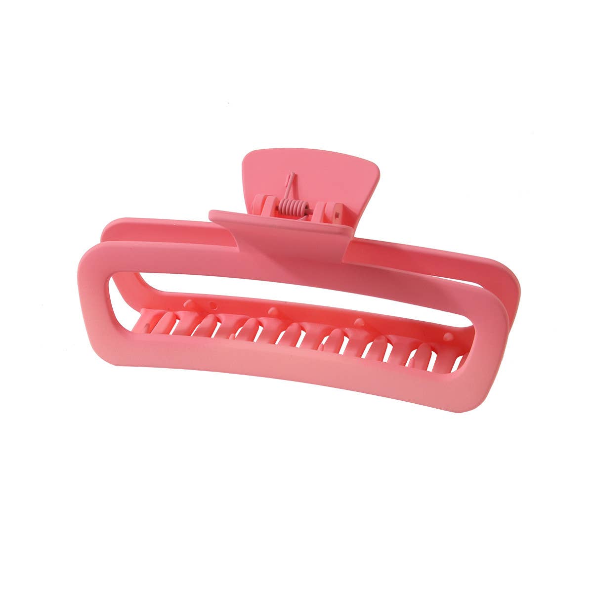 Matte Gradient XL Rectangle Hair Claw Clip_CWAHA0473